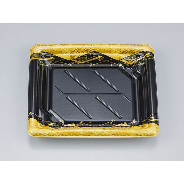 寿司容器　SF和角23 菱蒔絵本体　1200枚(50枚×24) 0278023007295　シーピー化成（直送品）