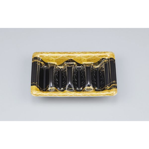 寿司容器　SF和角巻段15-10菱蒔絵本体　1500枚(50枚×30) 0278115107295　シーピー化成（直送品）