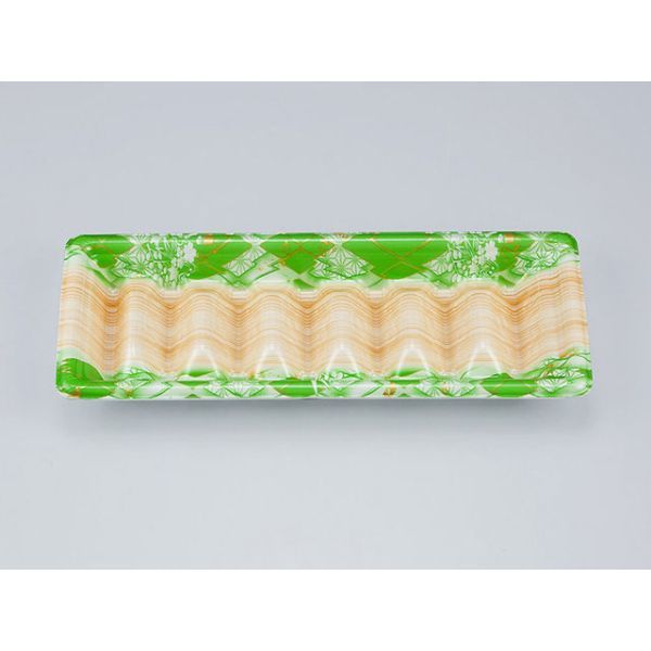 寿司容器　SF和角巻段26-10花板緑本体　1000枚(50枚×20) 0278126107285　シーピー化成（直送品）