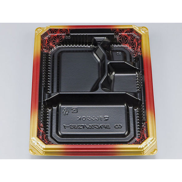 弁当容器　BFNアルバ28S-1 晶葉本体　600枚(50枚×12) 0280128518325　シーピー化成（直送品）