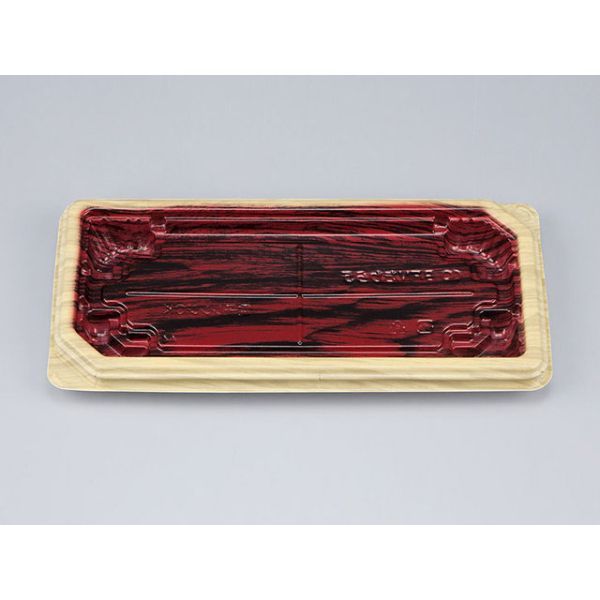 惣菜容器　BFNたわら5 和もく赤本体　600枚(50枚×12) 0280205001815　シーピー化成（直送品）