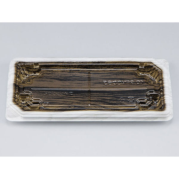 惣菜容器　BFNたわら5 和もく白茶本体　600枚(50枚×12) 0280205008335　シーピー化成（直送品）