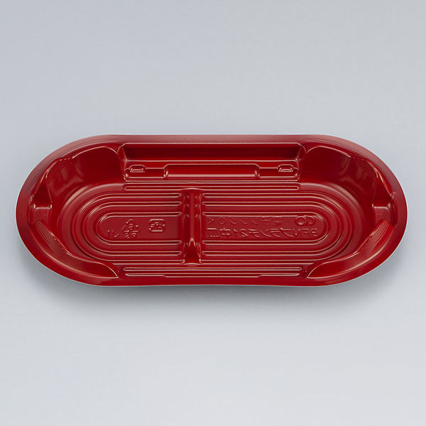 弁当容器　BFNプランチ21 RB中皿　1200枚(50枚×24) 0280821002203　シーピー化成（直送品）