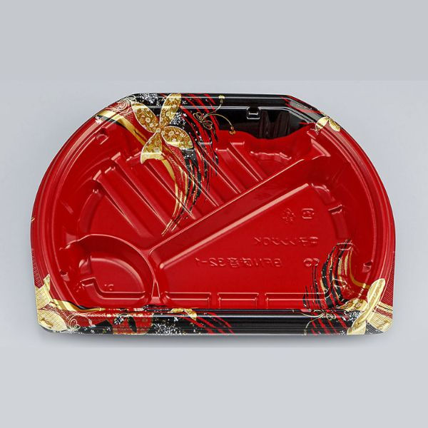 弁当容器　BFN味音(みおん)32-1 結花赤本体　600枚(50枚×12) 0281032014295　シーピー化成（直送品）