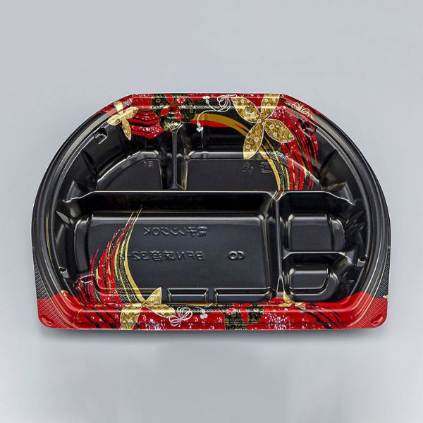 弁当容器　BFN味音(みおん)32-2 結花黒本体　600枚(50枚×12) 0281032024305　シーピー化成（直送品）