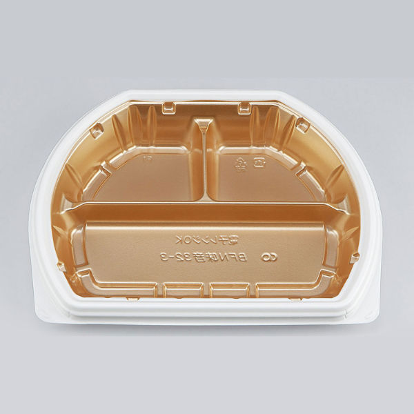 弁当容器　BFN味音(みおん)32-3 ロゼGW本体　600枚(50枚×12) 0281032038915　シーピー化成（直送品）
