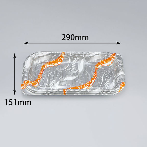 オードブル容器　BFNプレスク7 デコールS本体　600枚(50枚×12) 0281107009615　シーピー化成（直送品）