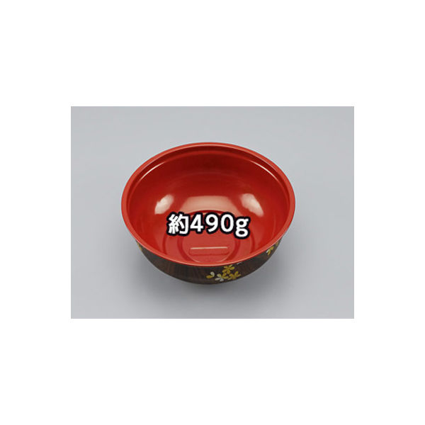 どんぶり容器　カール155 花吹雪本体　900枚(50枚×18) 0347155002945　シーピー化成（直送品）