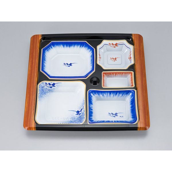 仕出弁当　NU-332 風流 本体　320枚(20枚×16) 0390332000635　シーピー化成（直送品）