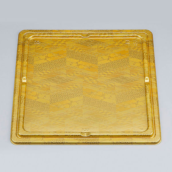 仕出弁当　NU-522 真田金 共蓋　240枚(20枚×12) 0390522005218　シーピー化成（直送品）