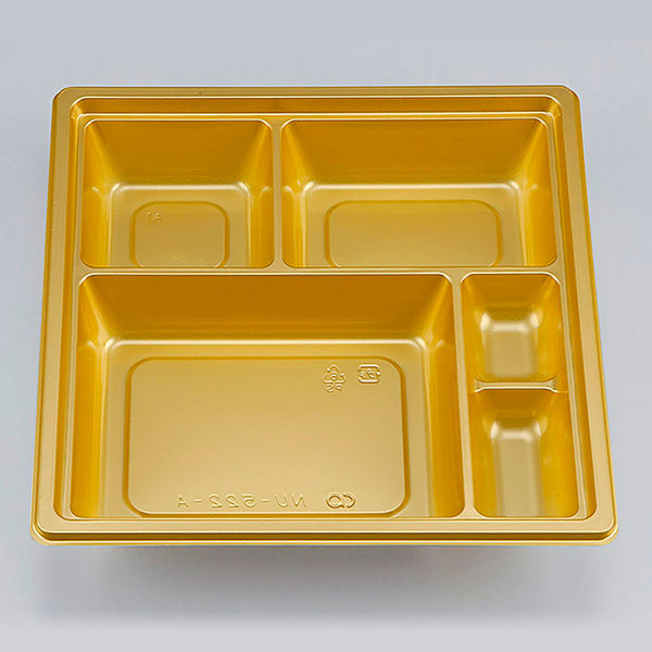 仕出弁当　NU-522-A ロイヤルG 中皿　240枚(20枚×12) 0390522106893　シーピー化成（直送品）