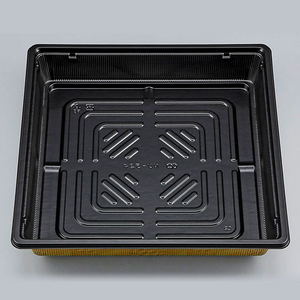 仕出弁当　NU-524 真田金 本体　240枚(20枚×12) 0390524005215　シーピー化成（直送品）