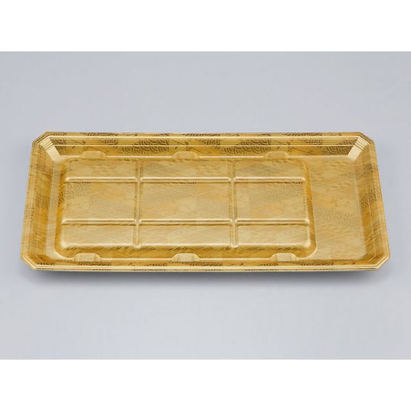 トレー　新匠-ウナギ33-16真田金　600枚(50枚×12) 0536033165210　シーピー化成（直送品）