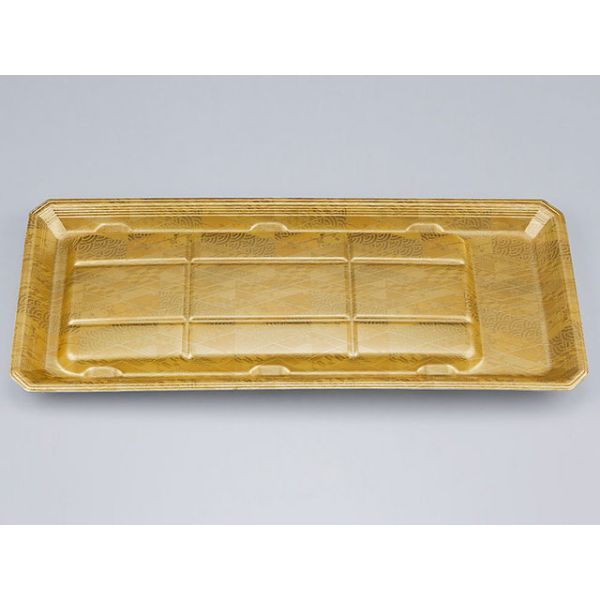 トレー　新匠-ウナギ37-16真田金　600枚(50枚×12) 0536037165210　シーピー化成（直送品）