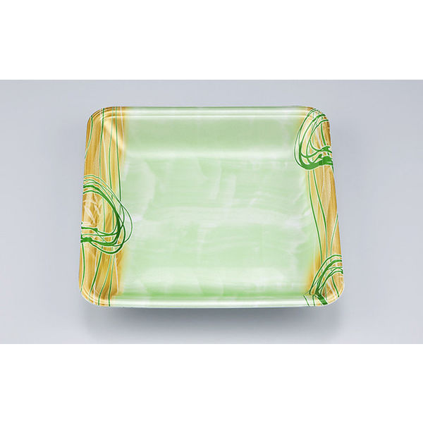 トレー　新LL20-30ゆうすい緑　1200枚(100枚×12) 0551220306940　シーピー化成（直送品）