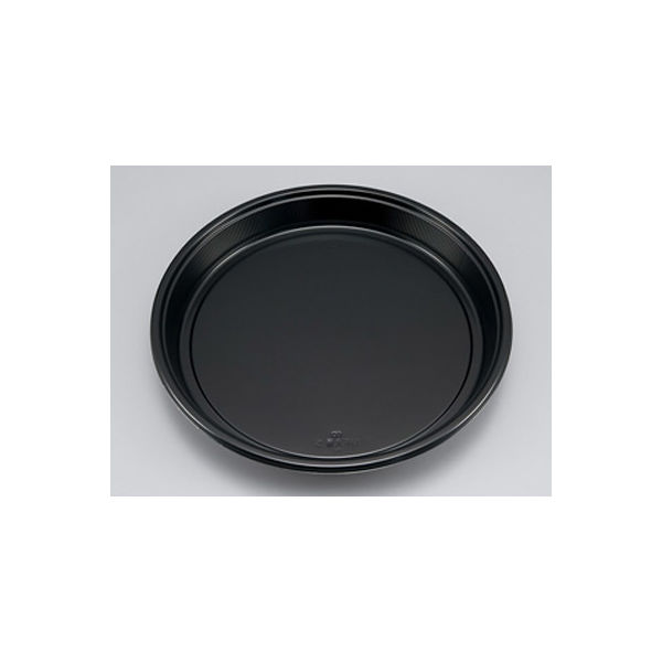 寿司容器　UF丸桶5 黒本体　160枚(10枚×16) 0592405000525　シーピー化成（直送品）