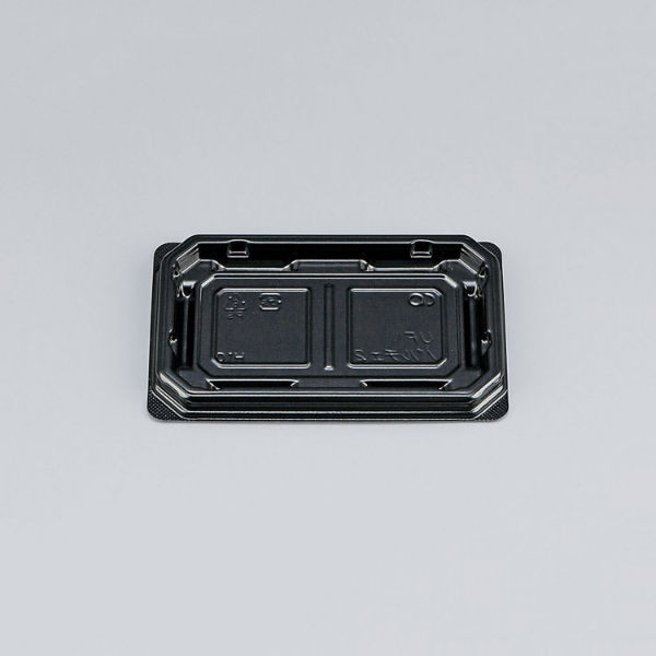 菓子容器　UFパルチェ2 黒本体　2000枚(50枚×40) 0595402000525　シーピー化成（直送品）