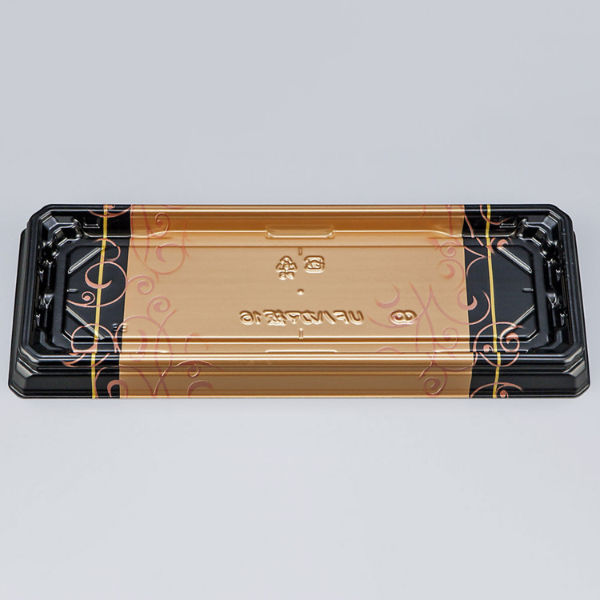 寿司容器　UFハカマ板16 みつる金本体　600枚(50枚×12) 0597116008965　シーピー化成（直送品）