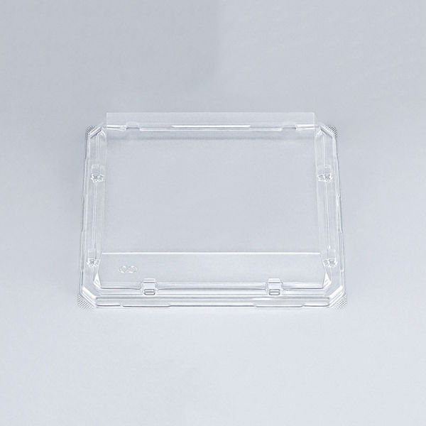 寿司容器　UFハカマ板23 浅嵌合蓋AP　600枚(50枚×12) 0597123520008　シーピー化成（直送品）