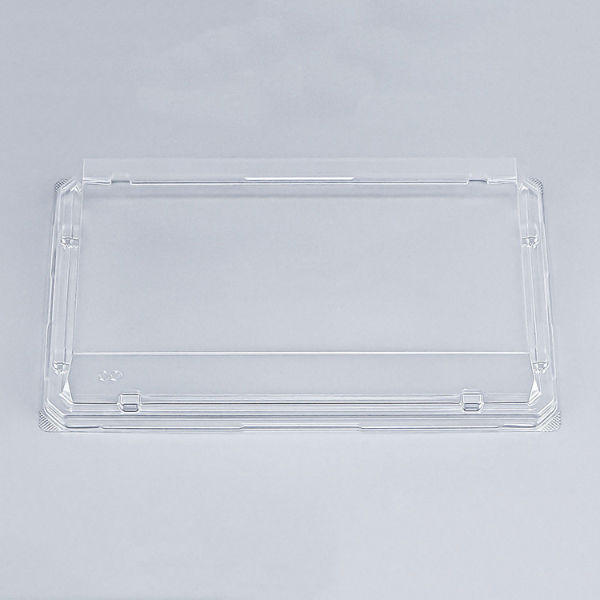 寿司容器　UFハカマ板25 浅嵌合蓋AP　600枚(50枚×12) 0597125520008　シーピー化成（直送品）