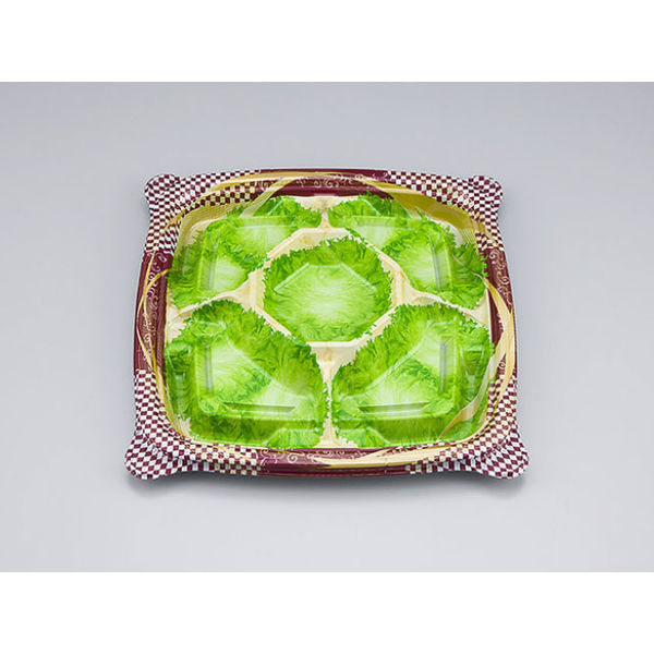 オードブル容器　NU盛ブル23-23 アラモード本体　280枚(10枚×28) 0621232306915　シーピー化成（直送品）