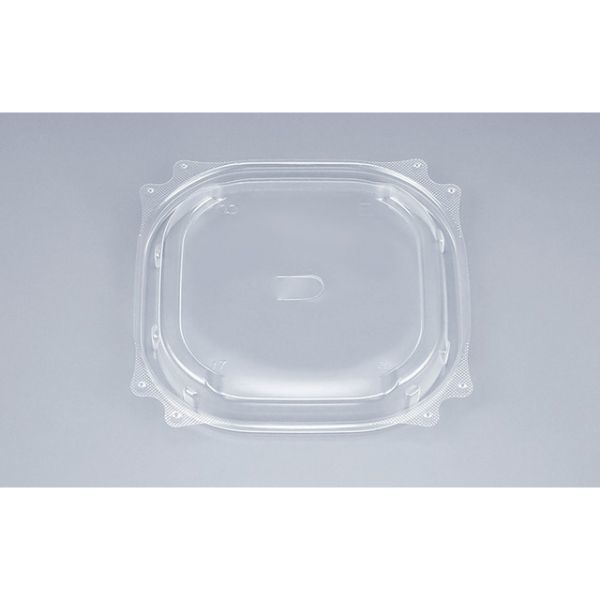 どんぶり容器　RF角丼内17 PP嵌合蓋U字穴　600枚(50枚×12) 0630117938908　シーピー化成（直送品）