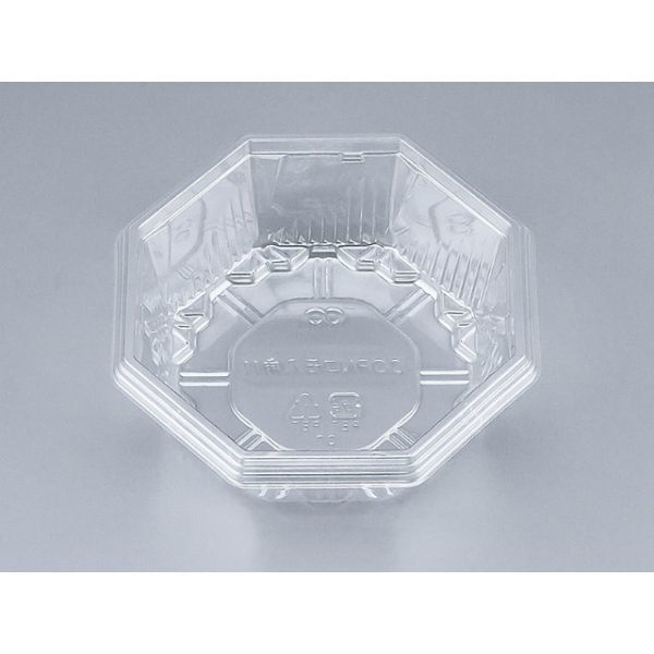 透明サラダ容器 COPNコモ八角11本体　1800枚(50枚×36) 0653211000005　シーピー化成（直送品）