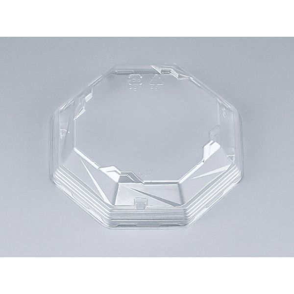 透明サラダ容器 COPNコモ八角11嵌合蓋　1800枚(50枚×36) 0653211900008　シーピー化成（直送品）