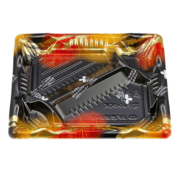 弁当容器　BF恵味8-1 天舞赤B本体(N)　600枚(50枚×12) 074580801A155　シーピー化成（直送品）