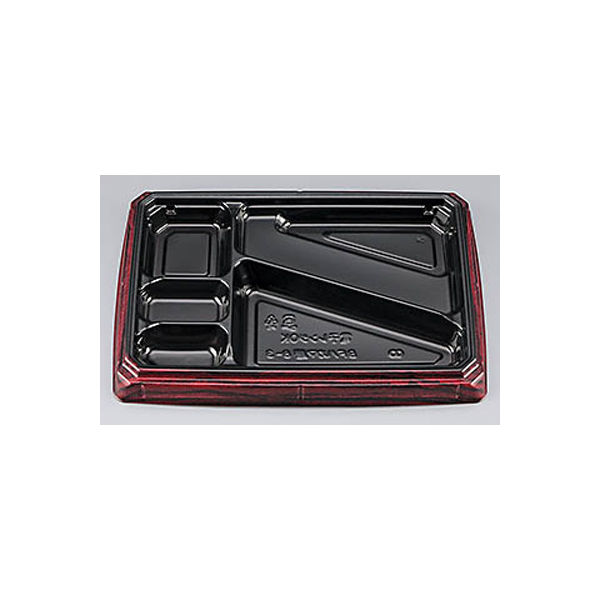 弁当容器　BFハカマ膳8-3ローズW本体(N)　600枚(50枚×12) 0746108032605　シーピー化成（直送品）