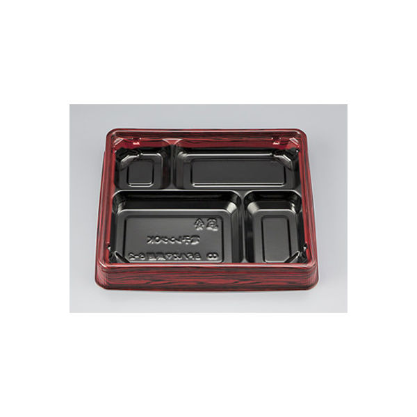 弁当容器　BFハカマ集膳6-2ローズW本体　600枚(50枚×12) 0748206022605　シーピー化成（直送品）