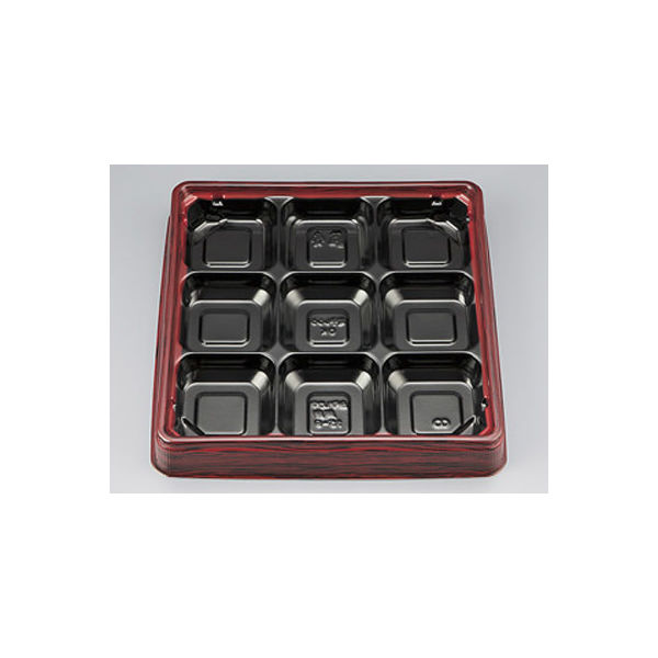 弁当容器　BFハカマ集膳15-9ローズW本体　400枚(50枚×8) 0748215092605　シーピー化成（直送品）