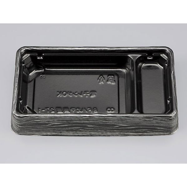 どんぶり容器　BFハカマ集重27-1黒板目本体　800枚(50枚×16) 0748327016235　シーピー化成（直送品）