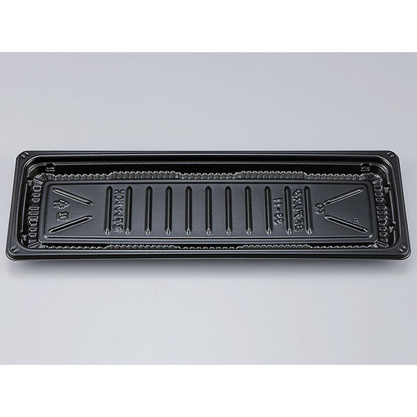 惣菜容器　BFデリスタ33-11 黒本体　400枚(50枚×8) 0771331100525　シーピー化成（直送品）