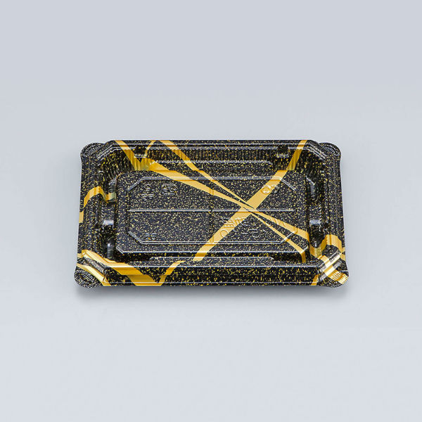 寿司容器　NUN助盛15-10 雷光本体　1200枚(50枚×24) 0788151008985　シーピー化成（直送品）