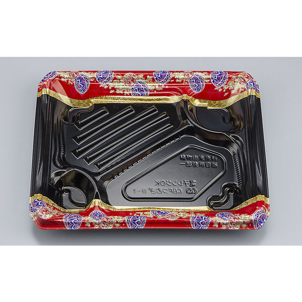 弁当容器　CBFつむぎ8-1紅てまり本体　600枚(50枚×12) 0A00208012435　シーピー化成（直送品）