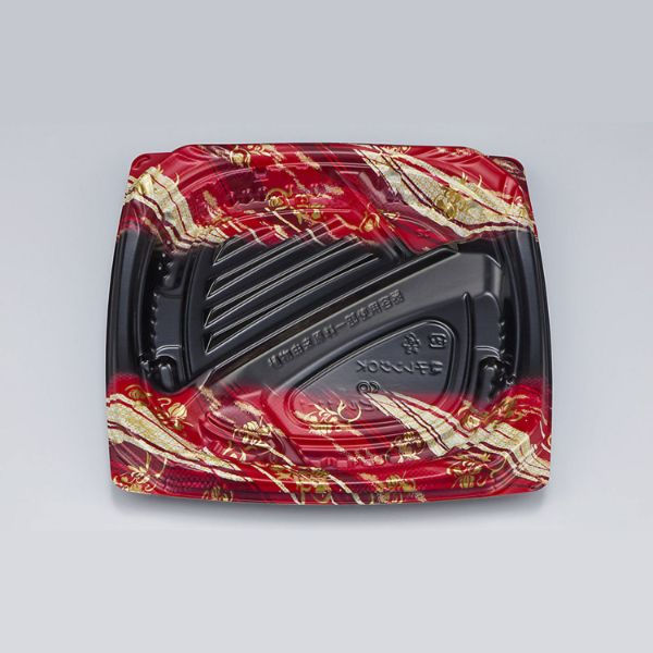 弁当容器　CBFNビルト11-1 鮫雲赤本体　400枚(50枚×8) 0A10111012915　シーピー化成（直送品）