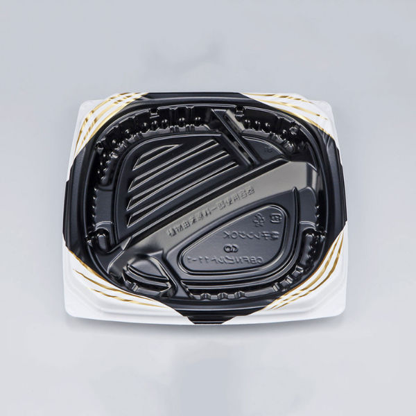 弁当容器　CBFNビルト11-1 ソアBW本体　400枚(50枚×8) 0A10111014705　シーピー化成（直送品）