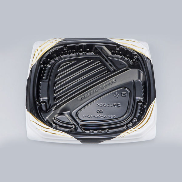 弁当容器　CBFNビルト12-1 ソアBW本体　400枚(50枚×8) 0A10112014705　シーピー化成（直送品）