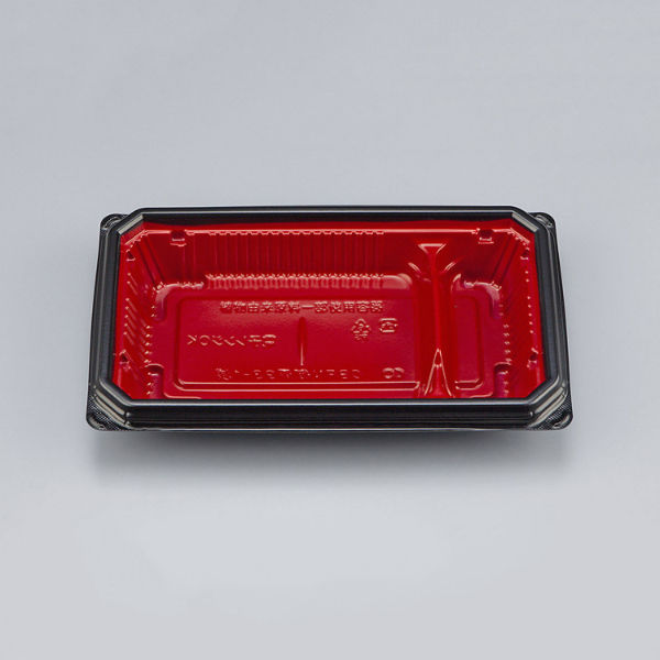 どんぶり容器　CBFN御重(おじゅう)93-1浅 本漆RB本体　800枚(50枚×16) 0A10293212055　シーピー化成（直送品）