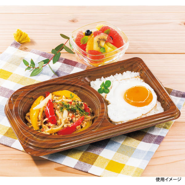 弁当容器　CBFNランチ11 栓木本体　600枚(50枚×12) 0A10311001745　シーピー化成（直送品）