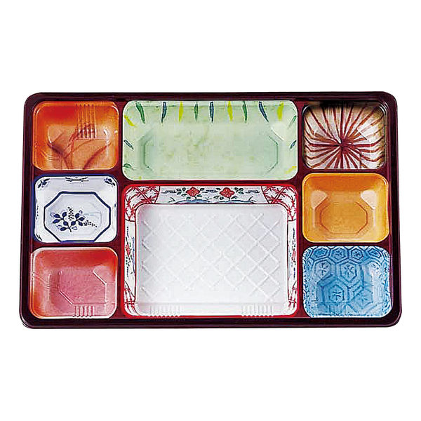 タカギ産業 弁当容器 TSR-90-60 柄付 本体 900枚(50枚×18) 2004548 1ケース(900枚入(50枚×18袋))（直送品）