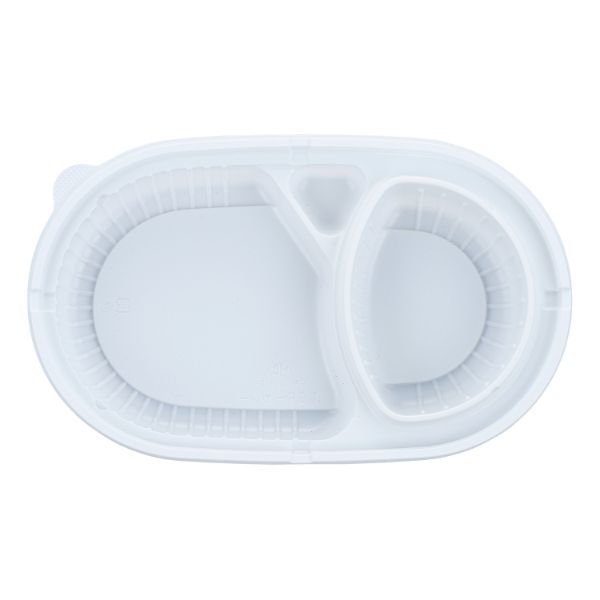 タカギ産業 カレー容器 TSR-カレー 白 本体 800枚(50枚×16) 2004847 1ケース(800枚入(50枚×16袋))（直送品）