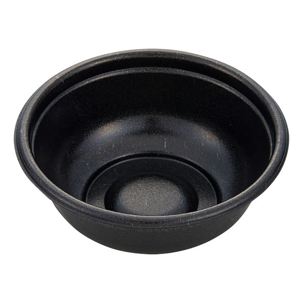 タカギ産業 どんぶり容器 TG-1丼 黒 本体 600枚(50枚×12) 2008012 1ケース(600枚入(50枚×12袋))（直送品）