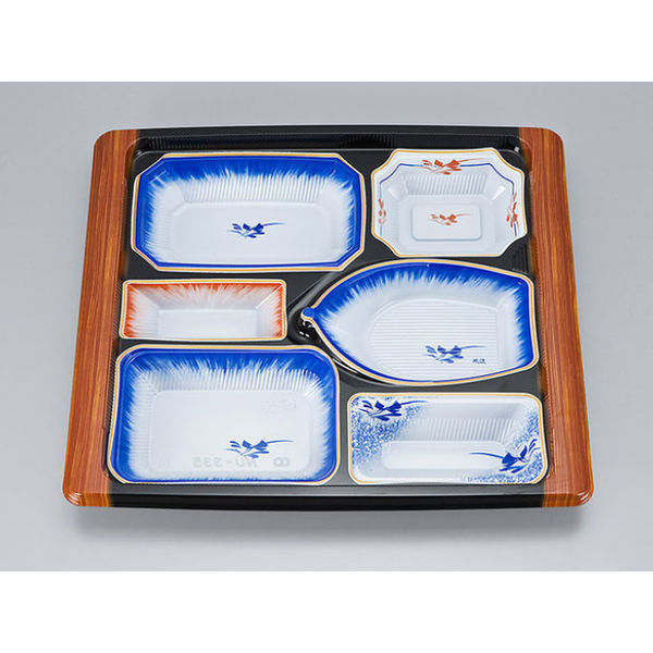 仕出弁当　NU-335 風流 本体　280枚(20枚×14) 390335000635　シーピー化成（直送品）