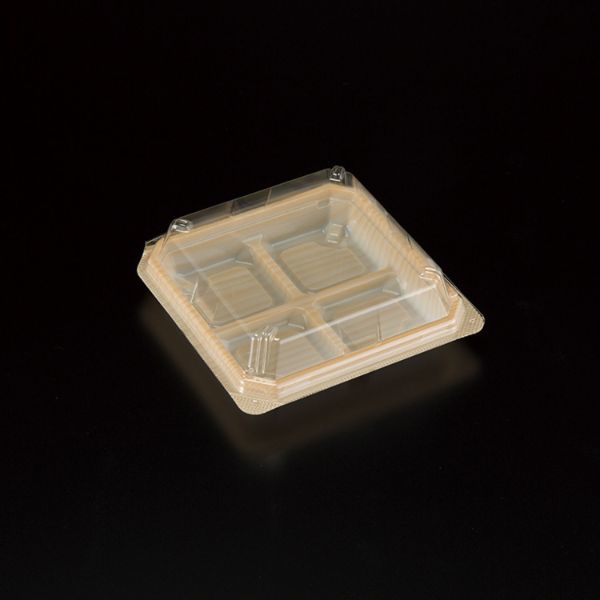 スミ フードパック ユニコン JU-4 W25 800枚(50枚×16) 5JU4125 1ケース(800枚入(50枚×16袋))（直送品）