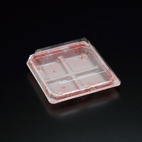 スミ フードパック ユニコン JU-4 織桜 800枚(50枚×16) 5JU4138 1ケース(800枚入(50枚×16袋))（直送品）