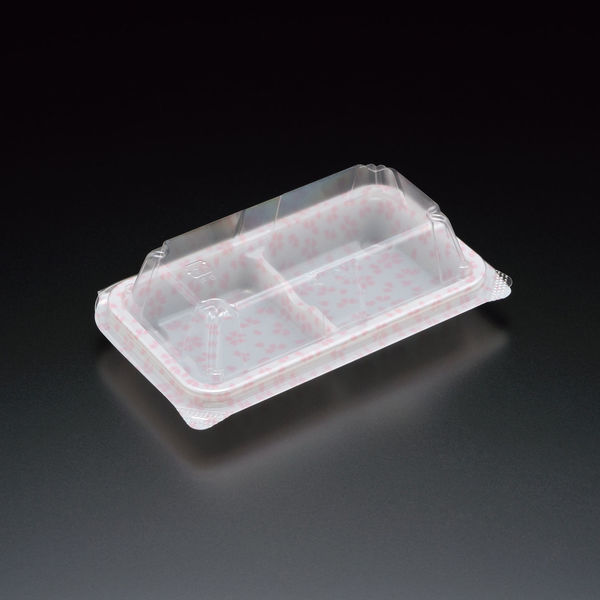 スミ フードパック ユニコン MS-2 桃桜 2000枚(100枚×20) 5M20137 1ケース(2000枚入(100枚×20袋))（直送品）