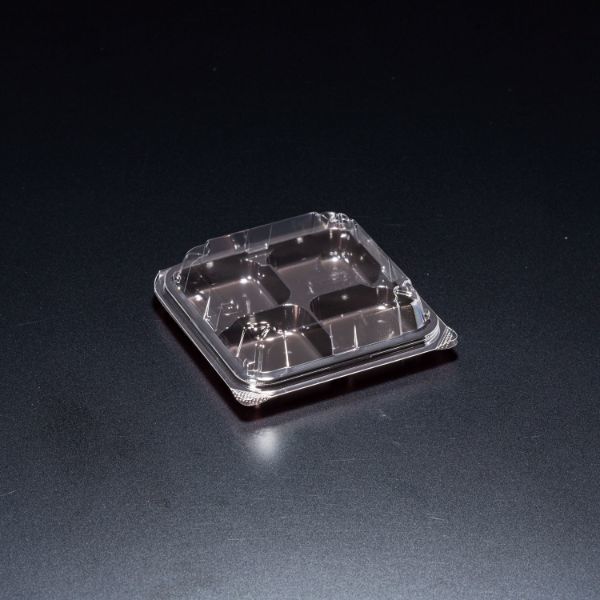 フードパック ユニコン MS-4(小) チョコレート 1500枚(100枚×15) 5M40203（直送品）