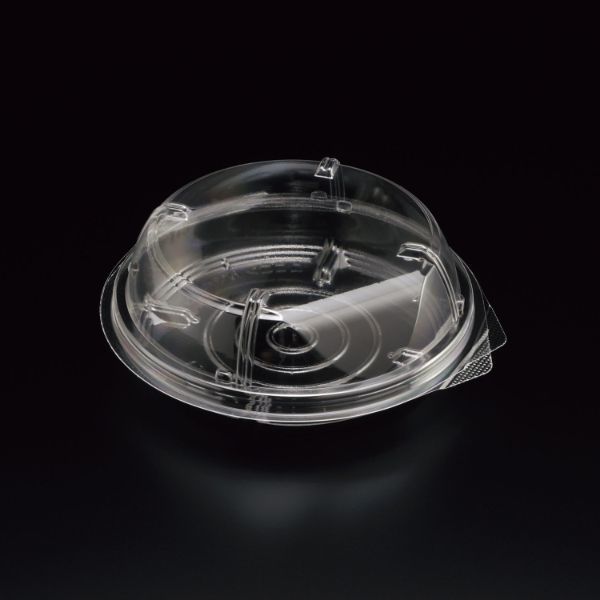 スミ フードパック ユニコン N130ドーム 透明 800枚(50枚×16) 5N13150 1ケース(800枚入(50枚×16袋))（直送品）